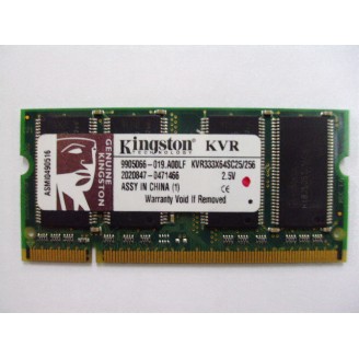 256MB DDR333 NOTEBOOK RAM
